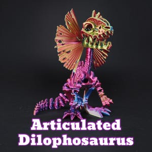 Esqueleto articulado de Dilophosaurus
