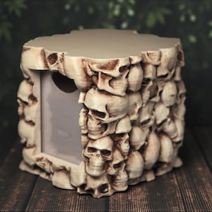 Boneyard Deck Box - Stockage de crânes gothiques pour Magic: The Gathering - Contient plus de 100 cartes