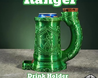 Ranger Dice Tower Can holder combo: D&D Gaming Accessory