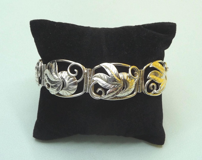 G. Kaplan (Sweden). Silver bracelet. 1957. Vintage.