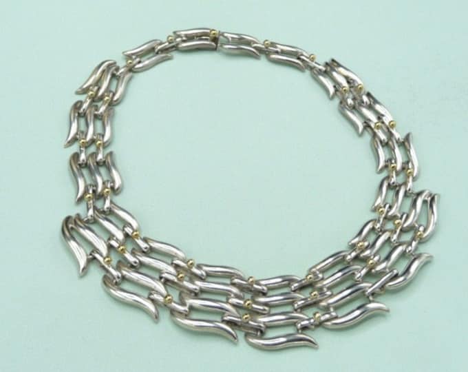 Mexico. Silver necklace. Vintage.