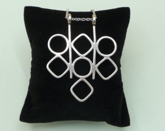 Victor Janson (Sweden). Silver Pendant. 1970. Vintage.