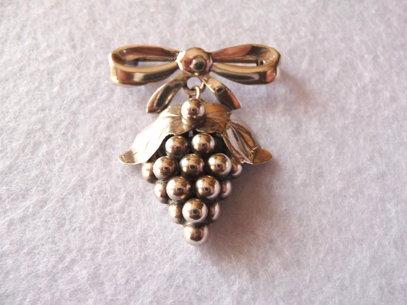 Carl Ove Frydensberg Denmark Silver Brooch Vintage.