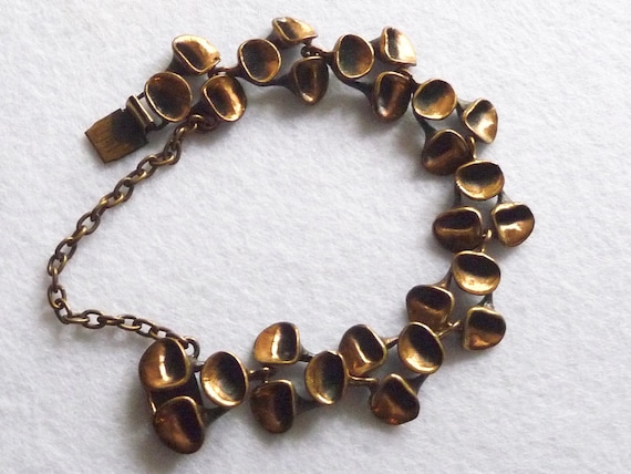 Hannu Ikonen (Finland). Bronze Bracelet. Vintage.