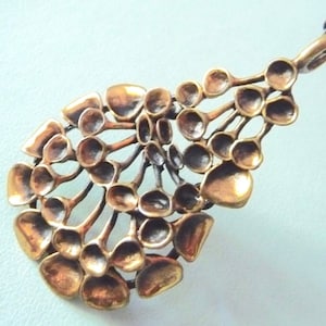 Hannu Ikonen (Finland). Bronze Pendant. 70s. Vintage.