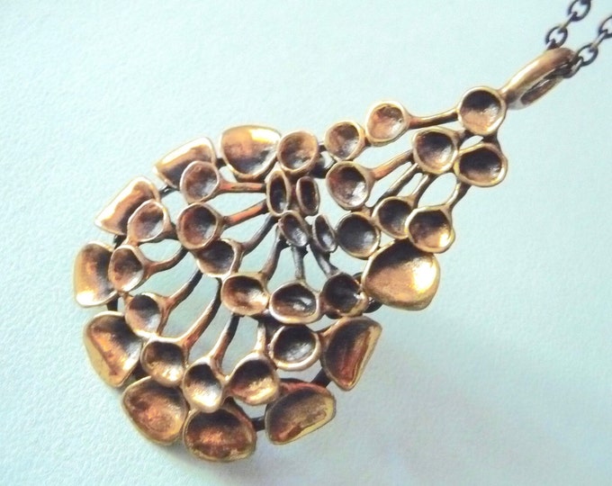 Hannu Ikonen (Finland). Bronze Pendant. 70s. Vintage.