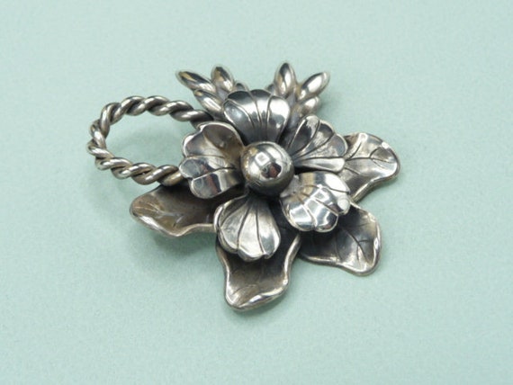 Ge-Kå Smycken (Sweden). Silver brooch. 50s. Vinta… - image 6