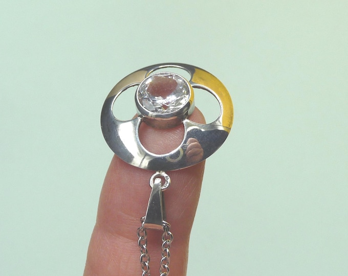 Kultaseppä Salovaara (Finland). Silver pendant. 70s. Vintage.