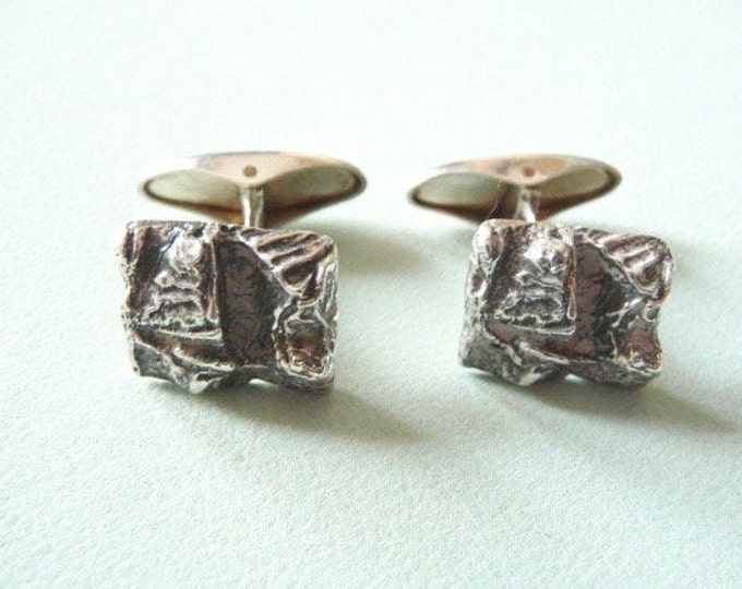 Jalosepot Oy (Finland). Silver Cufflinks. 1956. Vintage.