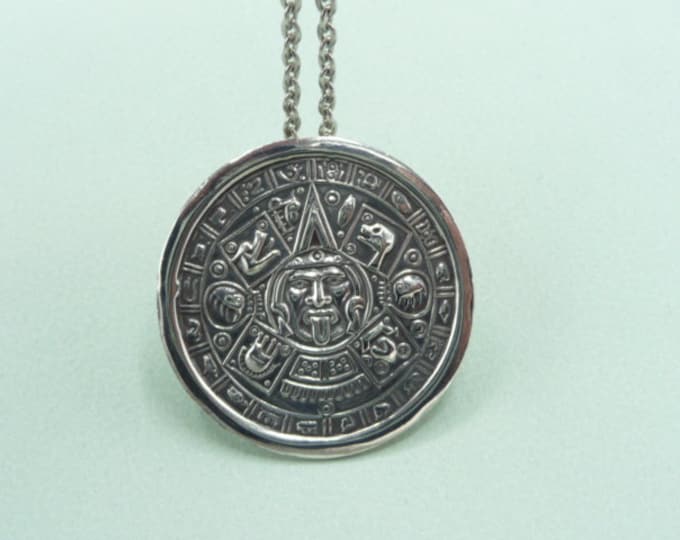 Mexico. Silver pendant/brooch. Vintage.