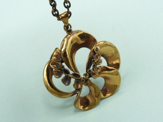 Hannu Ikonen (Finland). Bronze pendant. Vintage. - image 9