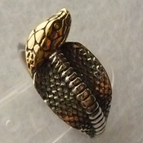 Ring. Silver and gold. Arthus Bertrand (Paris).