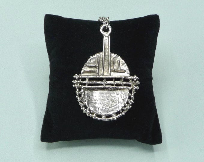 Sweden. Tin pendant. 1970s. Vintage.