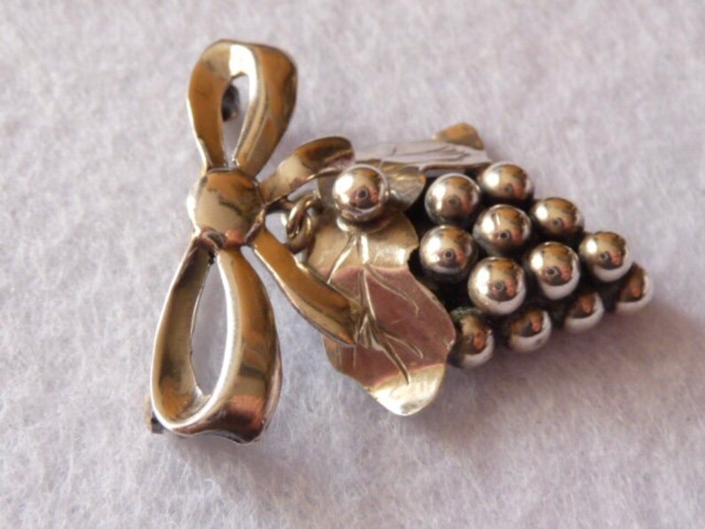 Carl Ove Frydensberg Denmark Silver Brooch Vintage.