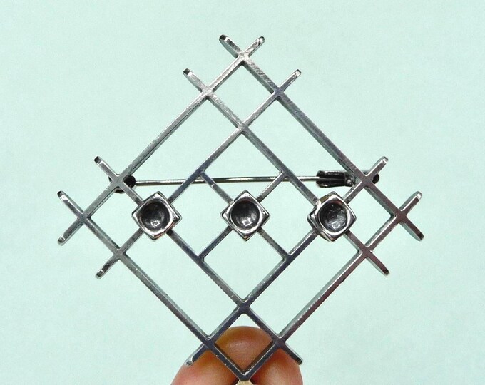 Finland. Silver Brooch. 1967. Vintage.