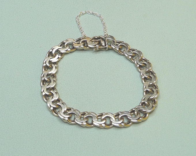 Sweden. Silver bracelet. 1950s. Vintage.