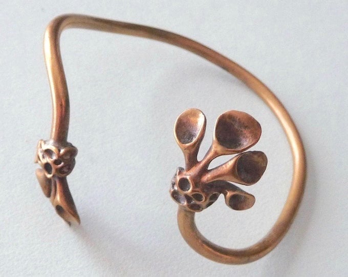 Hannu Ikonen (Finland). Bronze bracelet. 70s. Vintage.