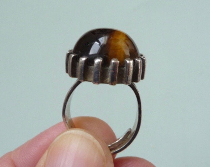 Sweden. Silver Ring. 1974. Vintage.