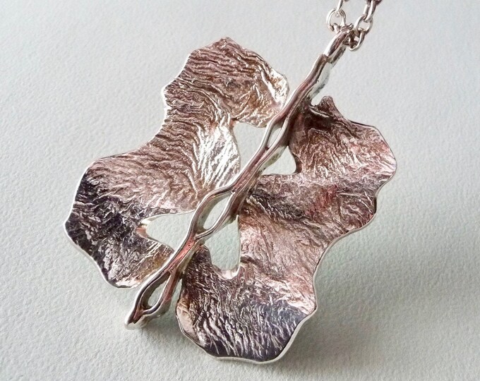 TEBON (Suède). Silver Pendant. 1973. Vintage.