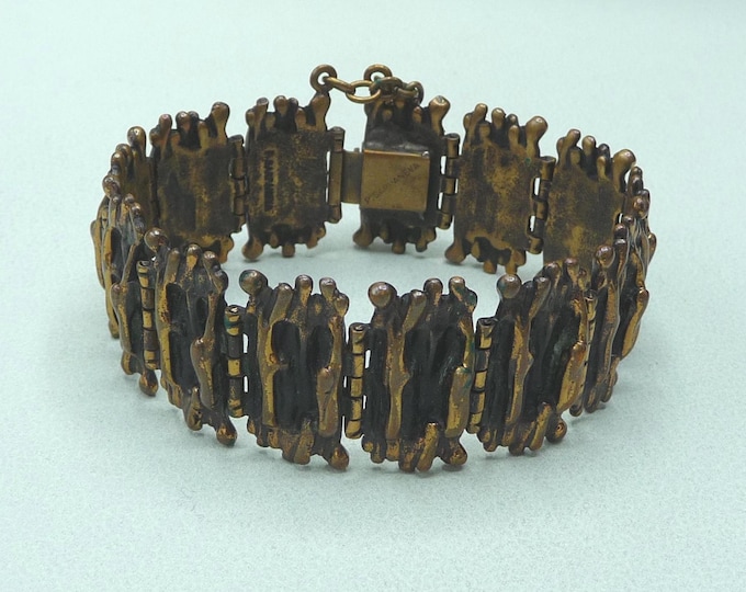 Bronze bracelet by Pentti Sarpaneva. Vintage.