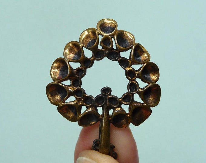 Hannu Ikonen (Finland). Bronze pendant. 70s. Vintage.