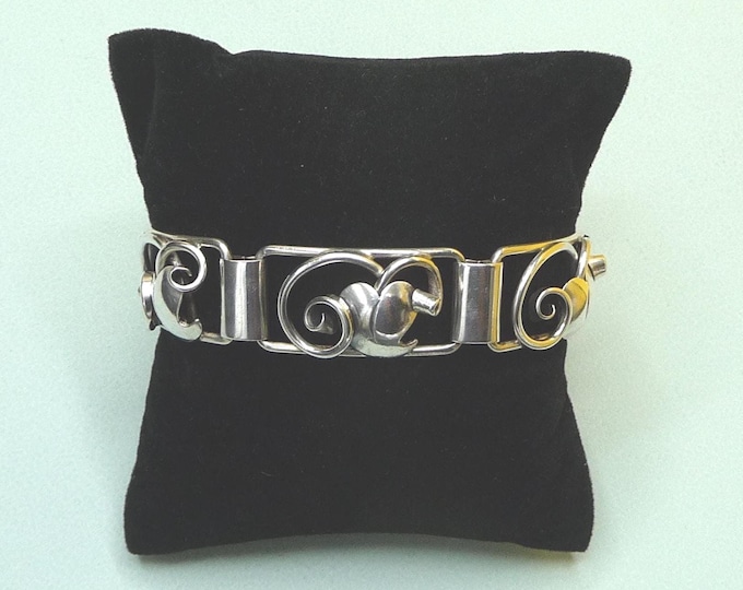 Sweden. Silver bracelet. 1949-50s. Vintage.