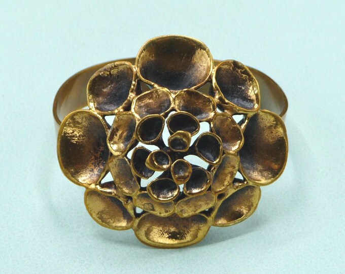 Hannu Ikonen (Finland). Bronze bracelet. 1970s. Vintage.