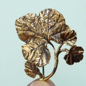 Bronze brooch. Vintage. image 7