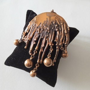 Pentti Peuri (Finland). Bronze Necklace. Vintage.