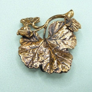 Bronze brooch. Vintage. image 5