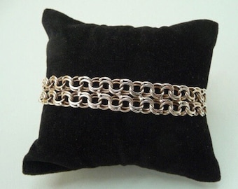 Sweden. Silver bracelet. 1972. Vintage.