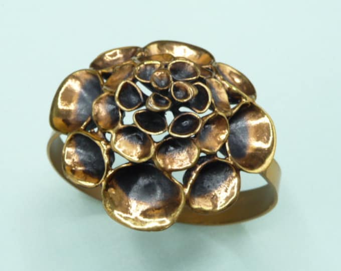 Hannu Ikonen (Finland). Bronze bracelet. 70s. Vintage.