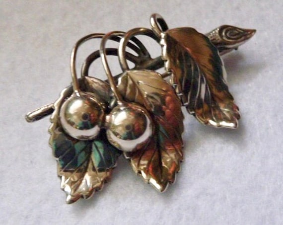 Brooch (Sweden). Silver. Vintage.