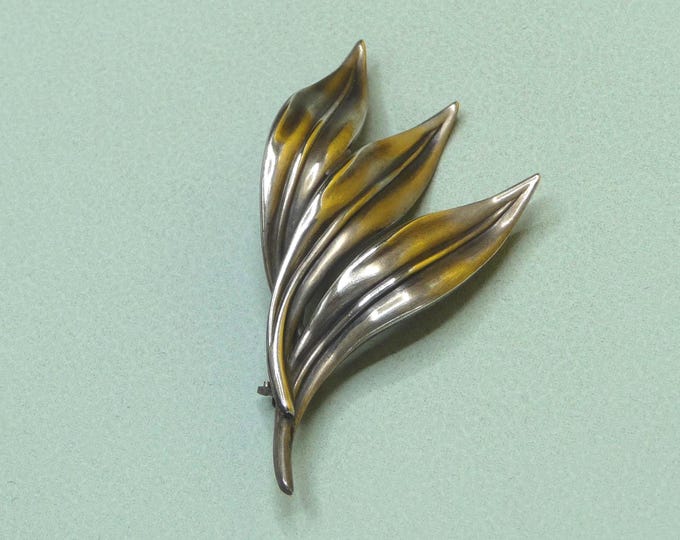 Gustav Dahlgren & Co (Sweden). Silver brooch. 1956. Vintage.