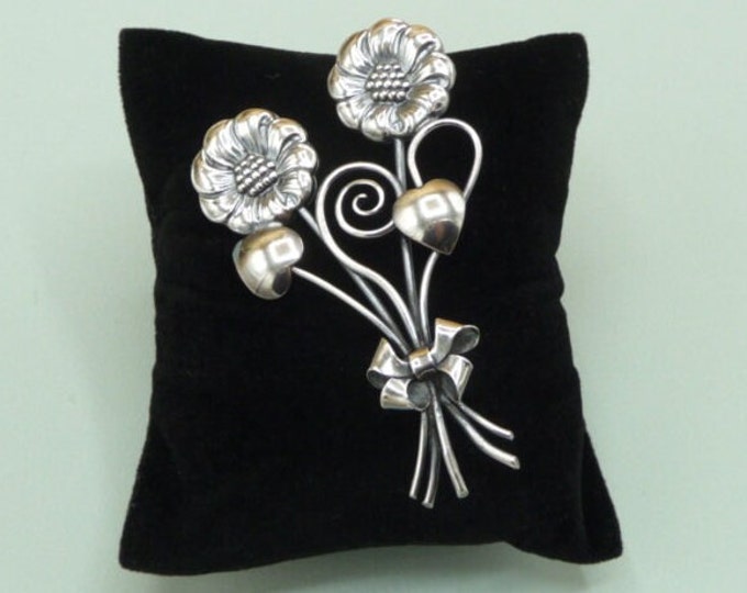 Sweden. Silver Brooch. 40s-50s. Vintage.