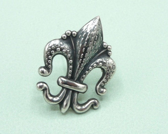 Sweden. Silver brooch. 1960. Vintage.