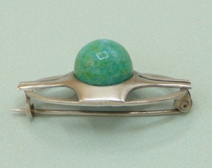 Finland or Sweden. Silver brooch. Vintage.