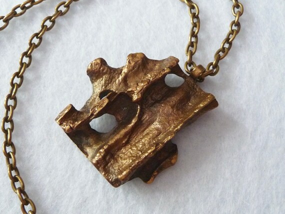 Necklace. Bronze. Finland. Vintage.
