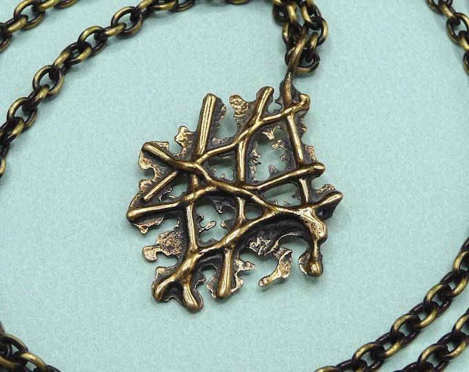 Finland. Bronze necklace. Vintage.
