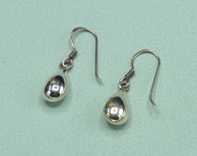 Silver earrings. Vintage.