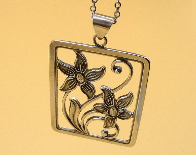 Rolf Rudholm (Sweden). Silver pendant. 1961. Vintage.