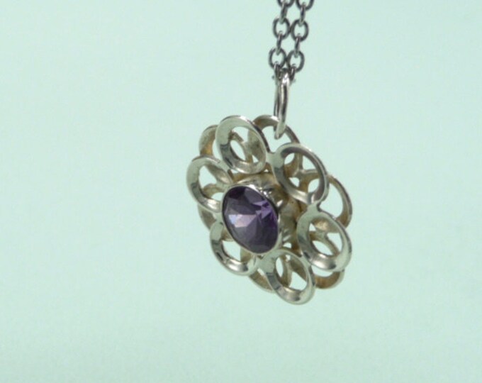 Kultaseppä Salovaara (Finland). Silver pendant. Vintage.