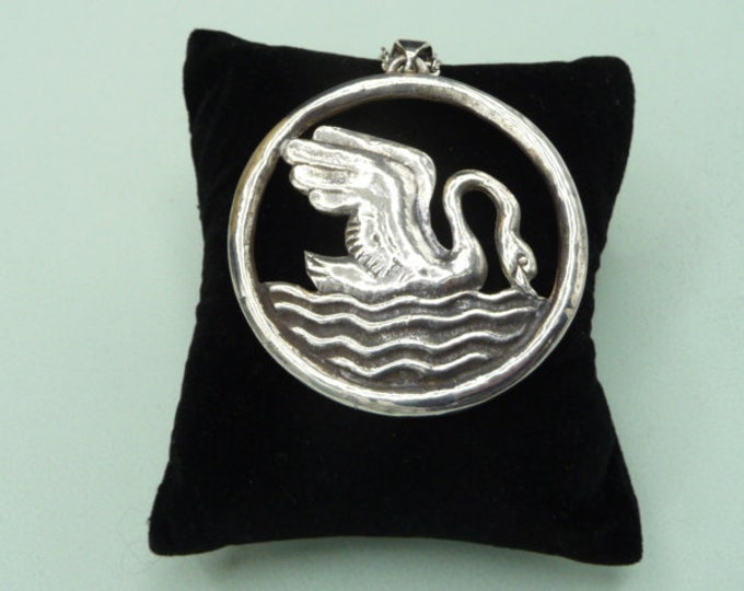 Denmark. Silver pendant. 1945-1955. Vintage.