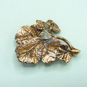 Bronze brooch. Vintage. image 3