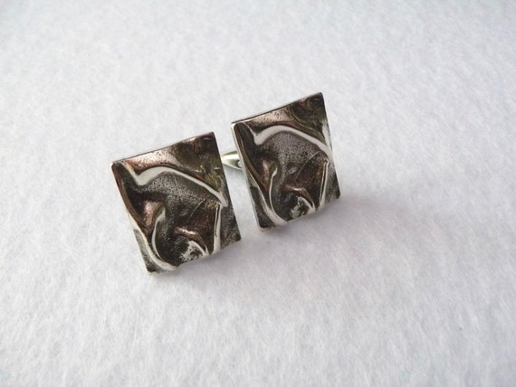 Jase (Finland). Silver Cufflinks. 1972. Vintage. - image 8