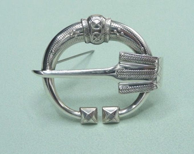 Kalavala Koru (Finland). Silver brooch. 1977. Vintage.