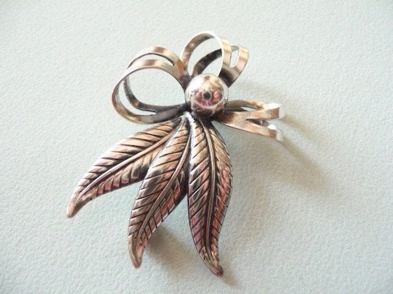 H. S (sweden). Silver Vintage Brooch. - Etsy