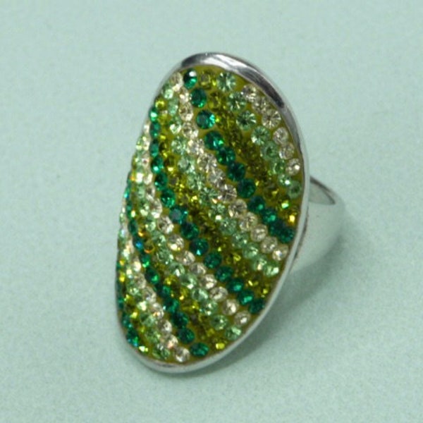 Bague vintage en argent 925.