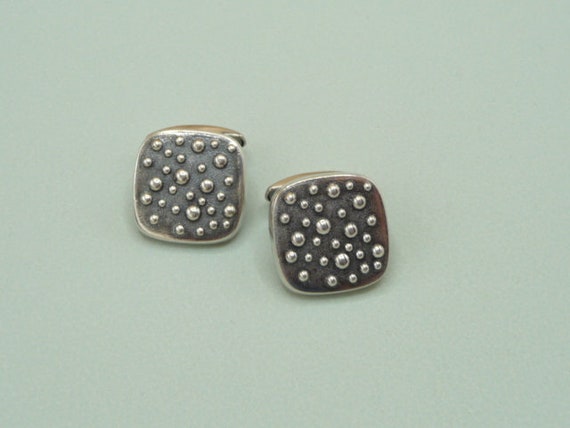 Martti Viikinniemi (Finland). Silver cufflinks. 1… - image 7