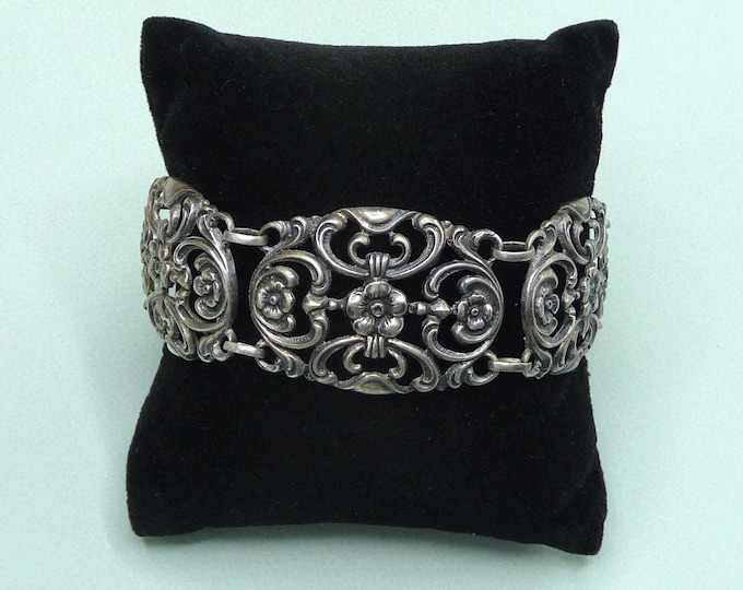 Sweden. Silver bracelet. Vintage.